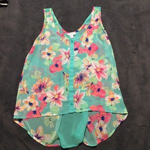 Floral Tank Top